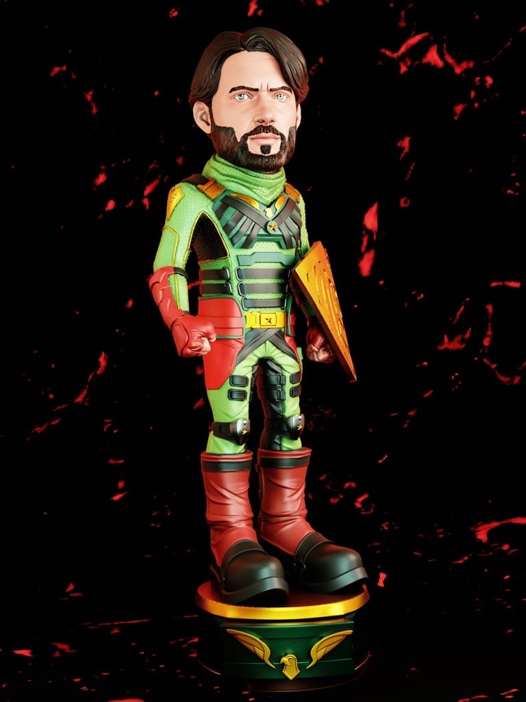 P站图纸印象馆 BrunoArt3D 黑袍纠察队 士兵男孩 BrunoArt3D 黑袍纠察队 士兵男孩