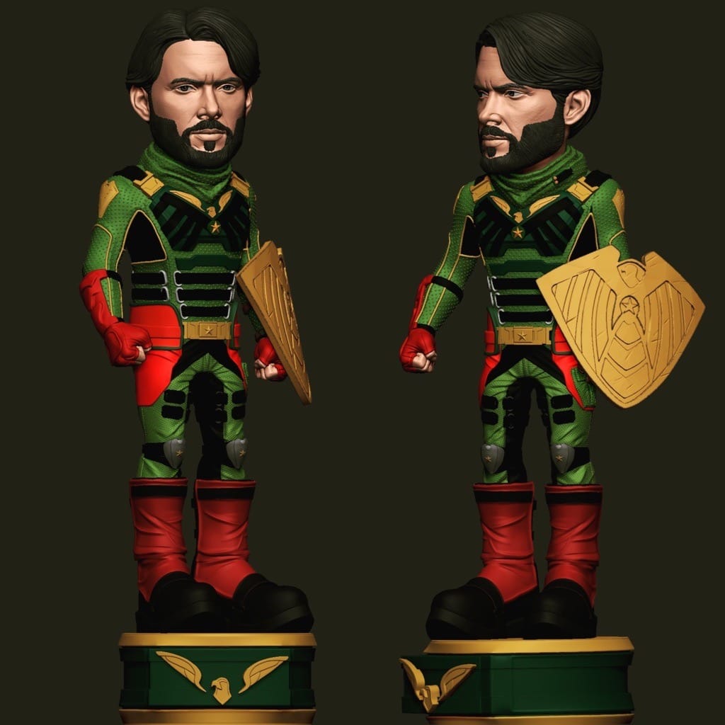 P站图纸印象馆 BrunoArt3D 黑袍纠察队 士兵男孩 BrunoArt3D 黑袍纠察队 士兵男孩