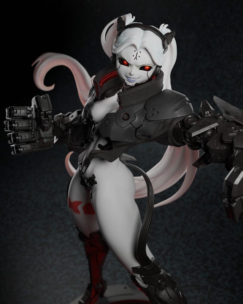 P站图纸印象馆 CA3D 边缘行者 丽贝卡 CA3D 边缘行者 丽贝卡