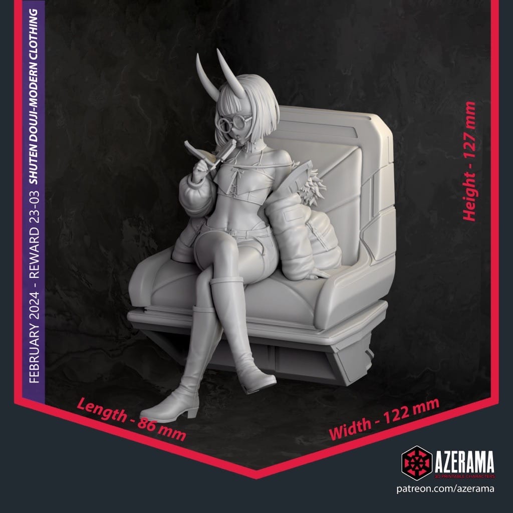 P站图纸印象馆 Azerama 阴阳师 酒吞童子 Azerama 阴阳师 酒吞童子