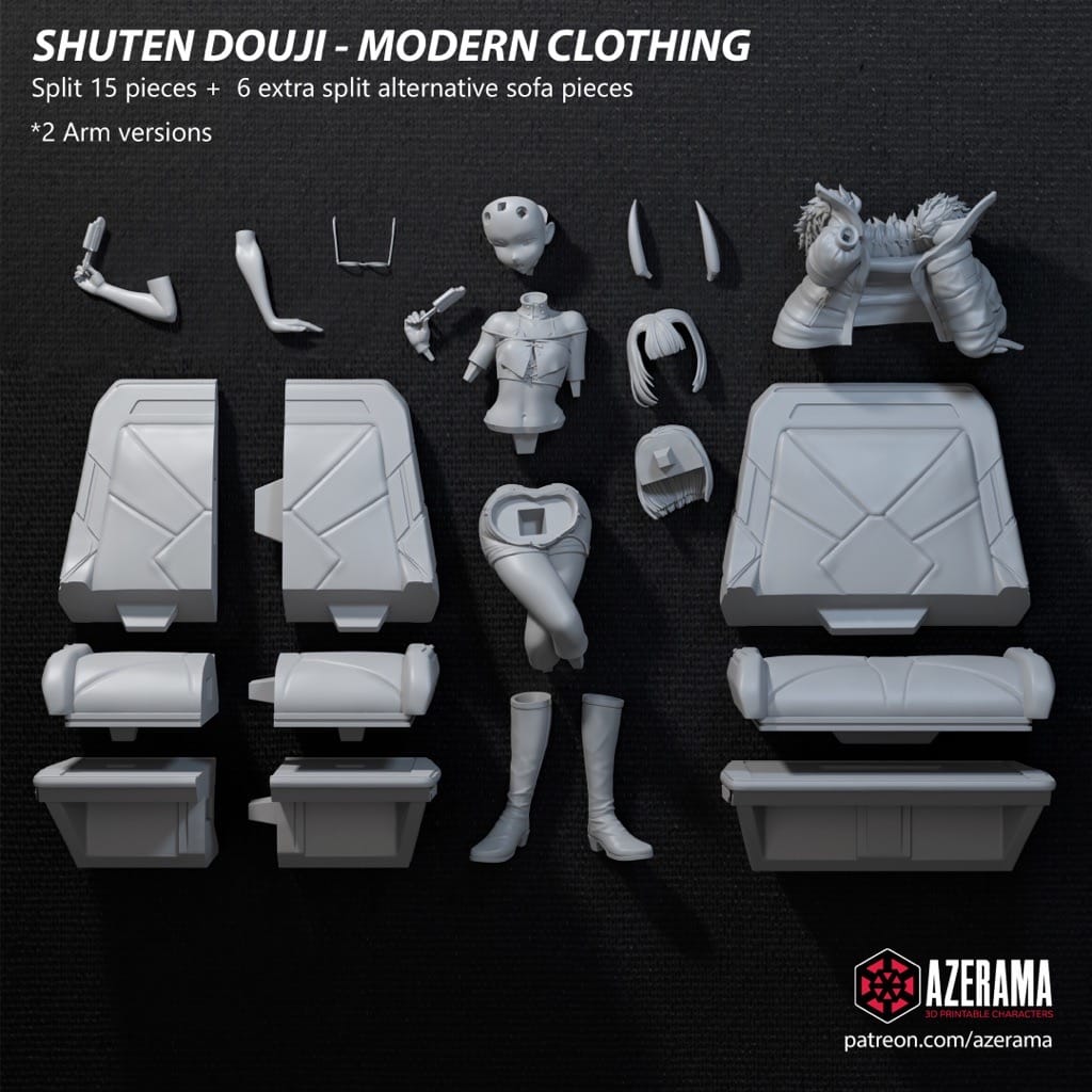 P站图纸印象馆 Azerama 阴阳师 酒吞童子 Azerama 阴阳师 酒吞童子