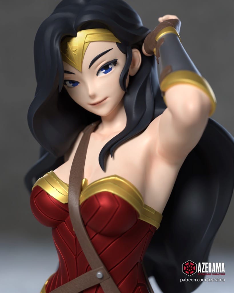 P站图纸印象馆 Azerama DC漫画 神奇女侠 Azerama DC漫画 神奇女侠