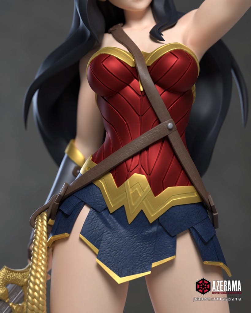 P站图纸印象馆 Azerama DC漫画 神奇女侠 Azerama DC漫画 神奇女侠