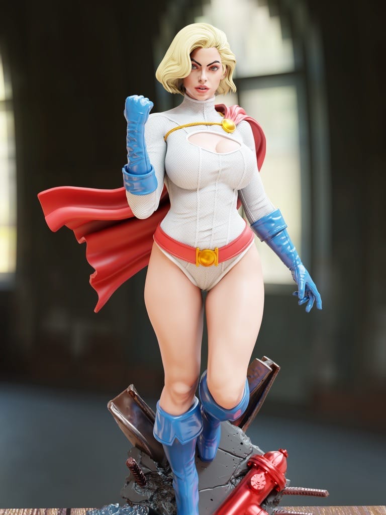 P站图纸印象馆 BrunoArt3D DC漫画 神力女超人 BrunoArt3D DC漫画 神力女超人