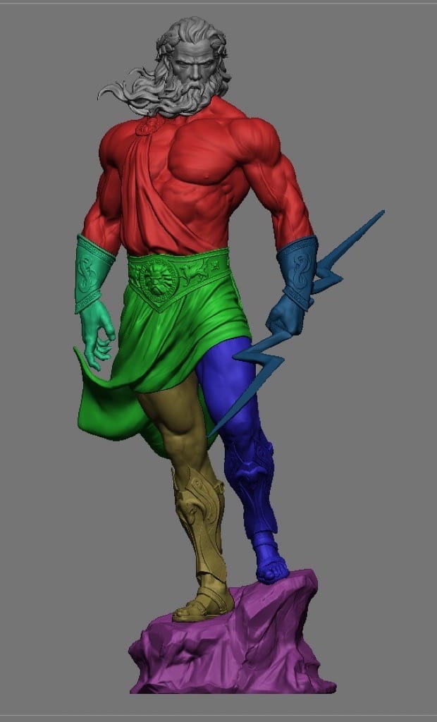 P站图纸印象馆 CA3D 宙斯 CA3D 宙斯