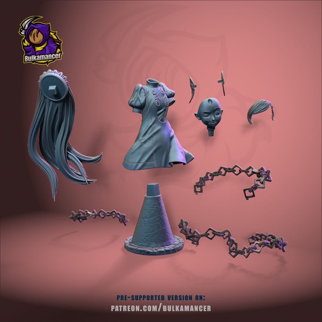 P站图纸印象馆 Bulkamancer 女神异闻录 拉文察 Bulkamancer 女神异闻录 拉文察