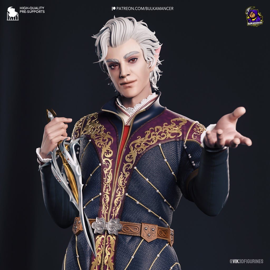 P站图纸印象馆 Bulkamancer 博德之门 阿斯代伦 Bulkamancer 博德之门 阿斯代伦