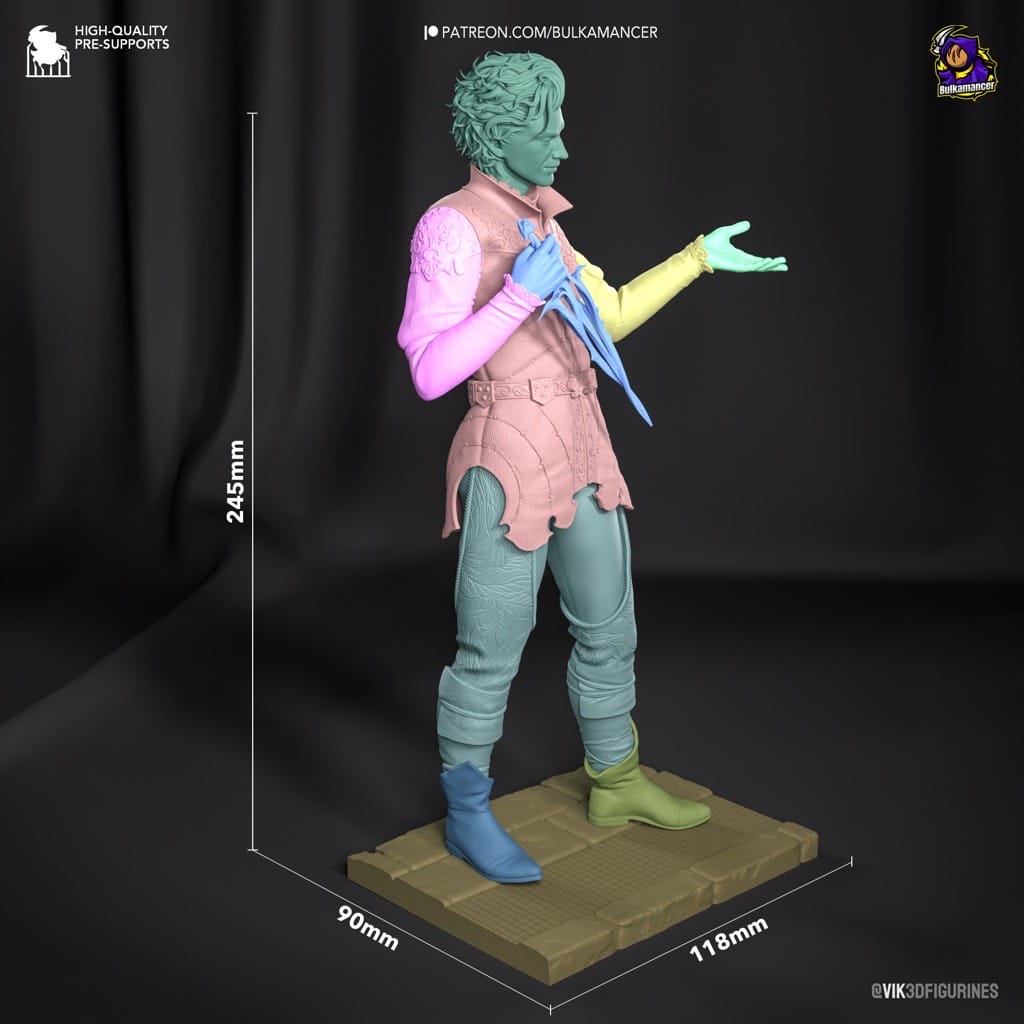 P站图纸印象馆 Bulkamancer 博德之门 阿斯代伦 Bulkamancer 博德之门 阿斯代伦