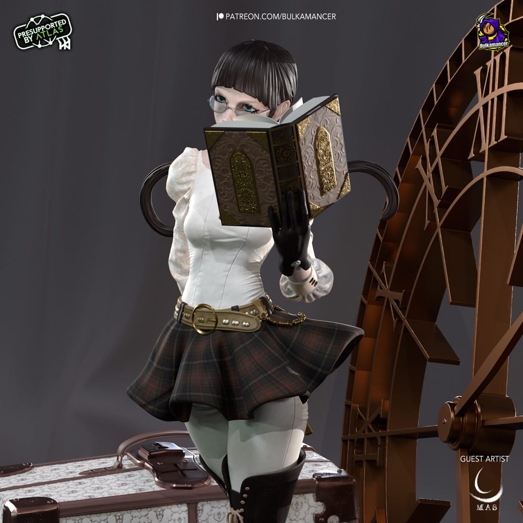 P站图纸印象馆 Bulkamancer 龙背上的骑兵 雅科儿 Bulkamancer 龙背上的骑兵 雅科儿