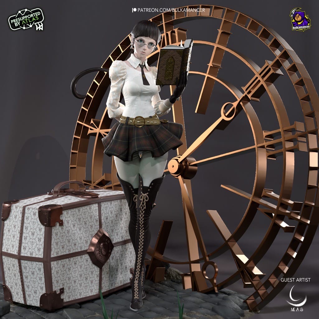 P站图纸印象馆 Bulkamancer 龙背上的骑兵 雅科儿 Bulkamancer 龙背上的骑兵 雅科儿