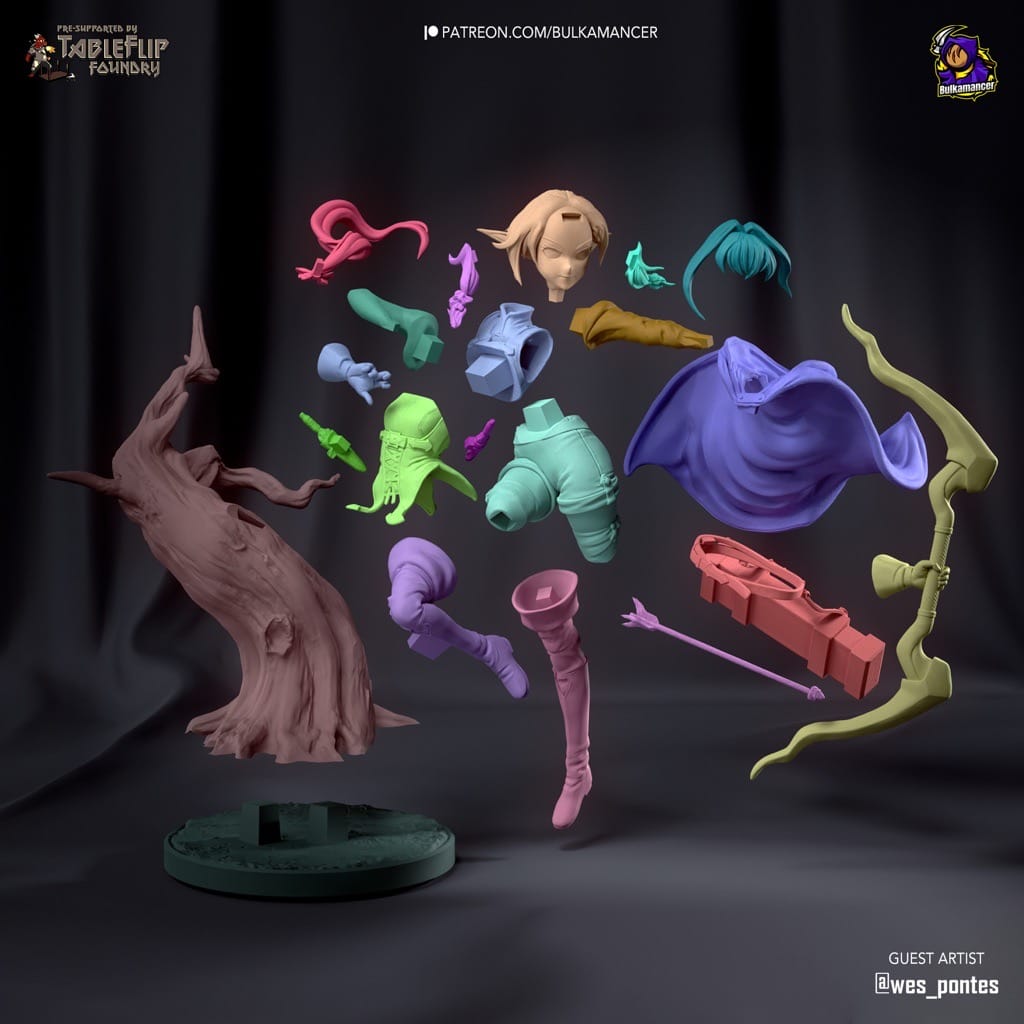 P站图纸印象馆 Bulkamancer 哥布林杀手 妖精弓手 Bulkamancer 哥布林杀手 妖精弓手