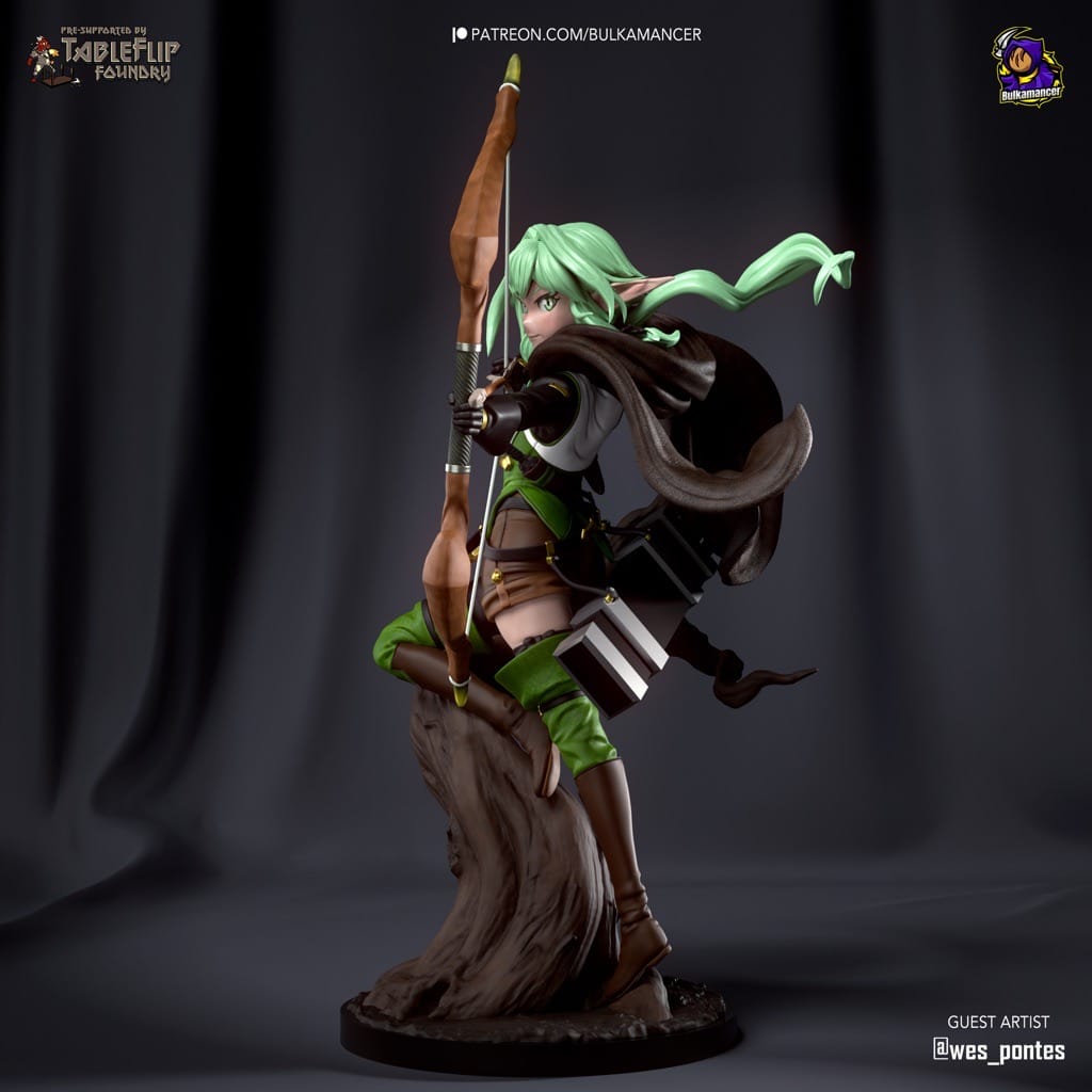 P站图纸印象馆 Bulkamancer 哥布林杀手 妖精弓手 Bulkamancer 哥布林杀手 妖精弓手