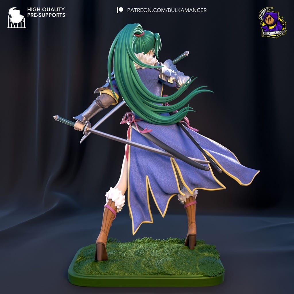 P站图纸印象馆 Bulkamancer 火焰之纹章 琳迪斯 Bulkamancer 火焰之纹章 琳迪斯