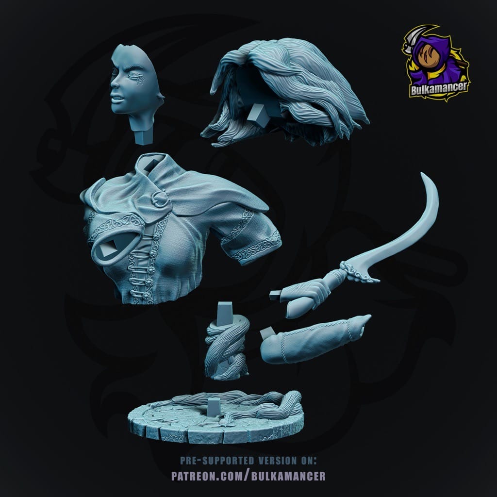 P站图纸印象馆 Bulkamancer 艾尔尔登法环 琳娜 Bulkamancer 艾尔尔登法环 琳娜