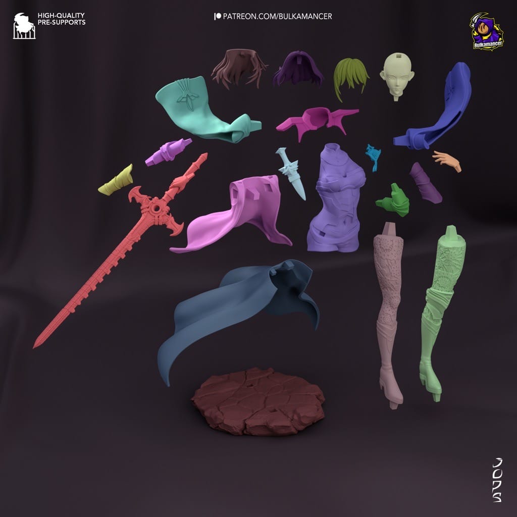 P站图纸印象馆 Bulkamancer 火焰之纹章 贝雷特 Bulkamancer 火焰之纹章 贝雷特