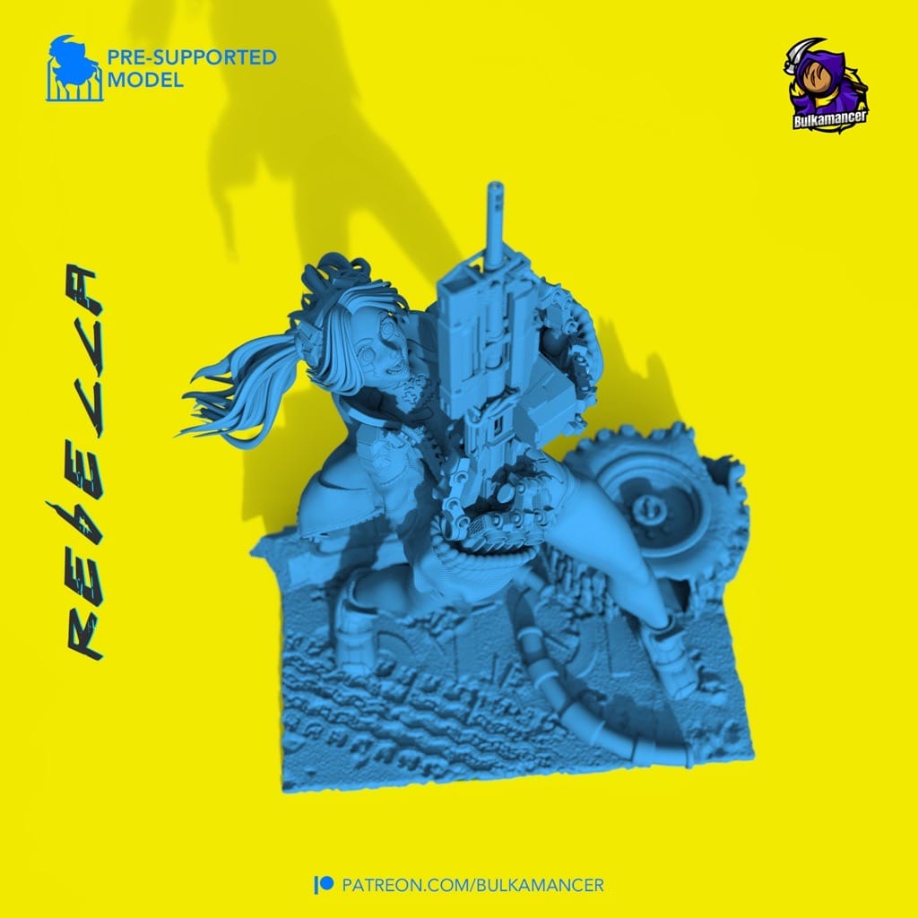 P站图纸印象馆 Bulkamancer 边缘行者 丽贝卡 Bulkamancer 边缘行者 丽贝卡