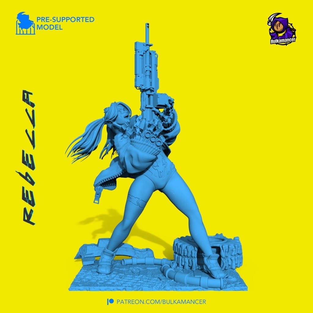 P站图纸印象馆 Bulkamancer 边缘行者 丽贝卡 Bulkamancer 边缘行者 丽贝卡