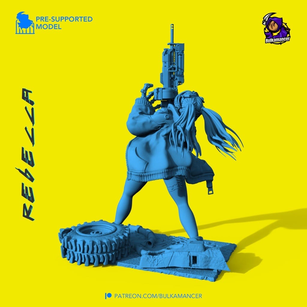 P站图纸印象馆 Bulkamancer 边缘行者 丽贝卡 Bulkamancer 边缘行者 丽贝卡