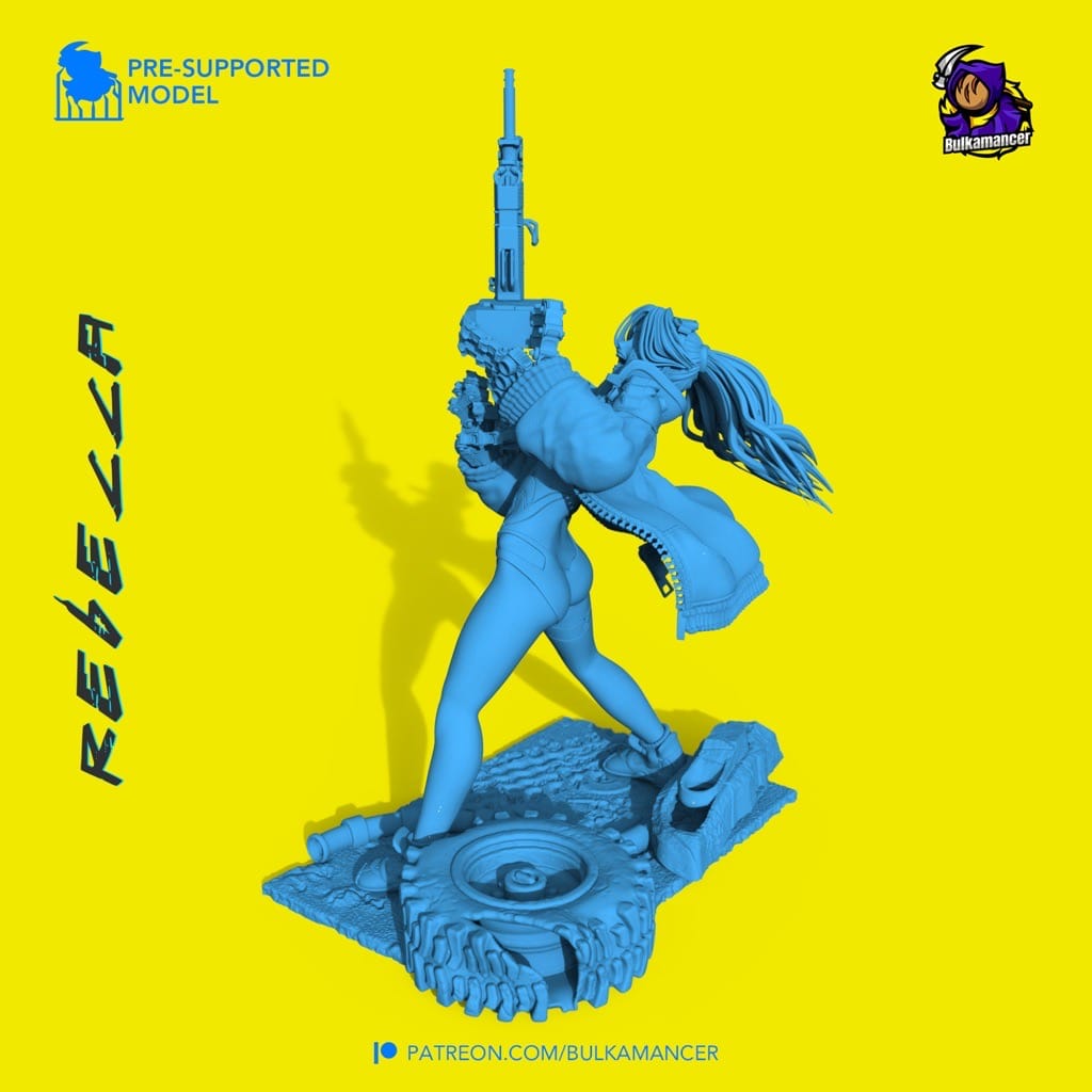 P站图纸印象馆 Bulkamancer 边缘行者 丽贝卡 Bulkamancer 边缘行者 丽贝卡