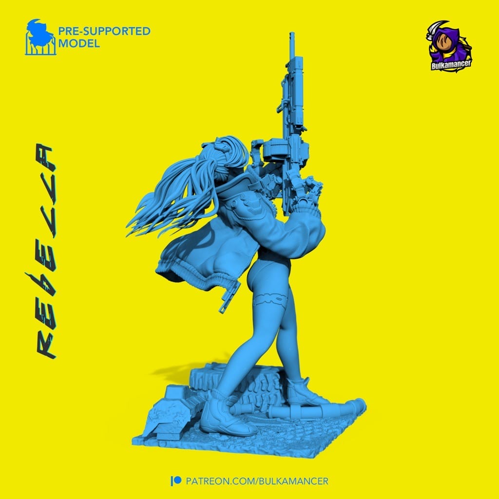 P站图纸印象馆 Bulkamancer 边缘行者 丽贝卡 Bulkamancer 边缘行者 丽贝卡