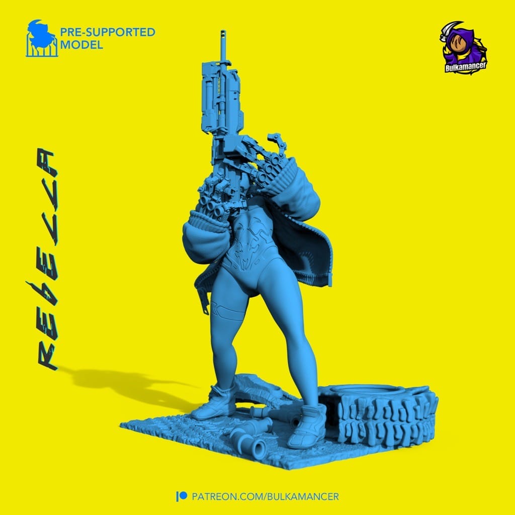 P站图纸印象馆 Bulkamancer 边缘行者 丽贝卡 Bulkamancer 边缘行者 丽贝卡