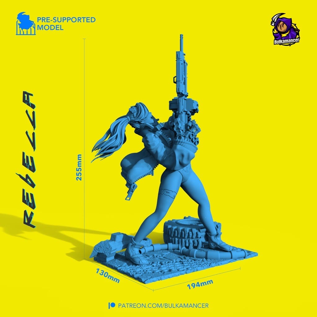 P站图纸印象馆 Bulkamancer 边缘行者 丽贝卡 Bulkamancer 边缘行者 丽贝卡