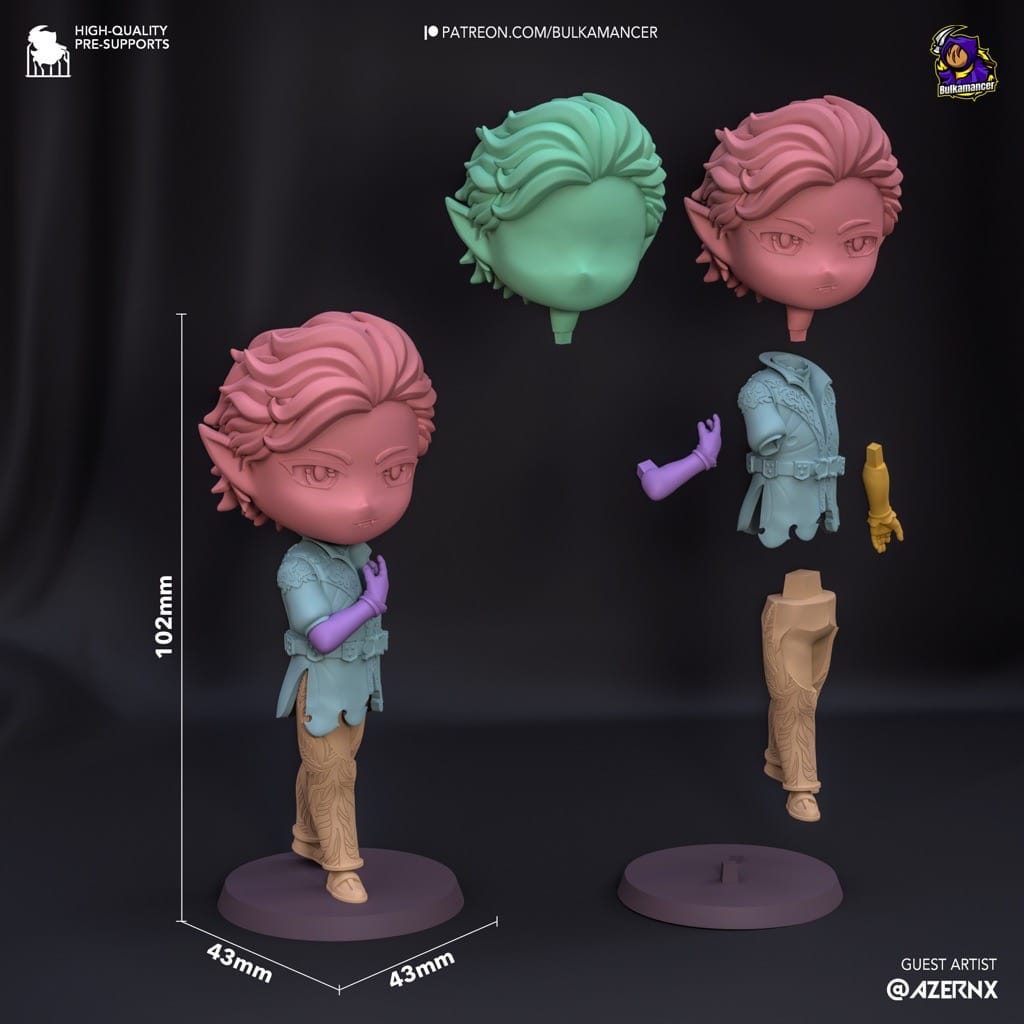 P站图纸印象馆 Bulkamancer 博德之门 阿斯代伦 Bulkamancer 博德之门 阿斯代伦