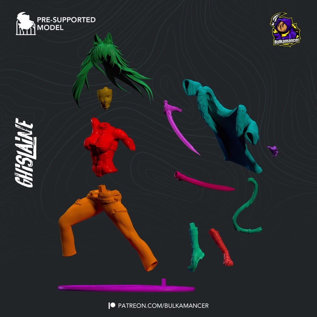 P站图纸印象馆 Bulkamancer 无职转生 吉斯兰 Bulkamancer 无职转生 吉斯兰