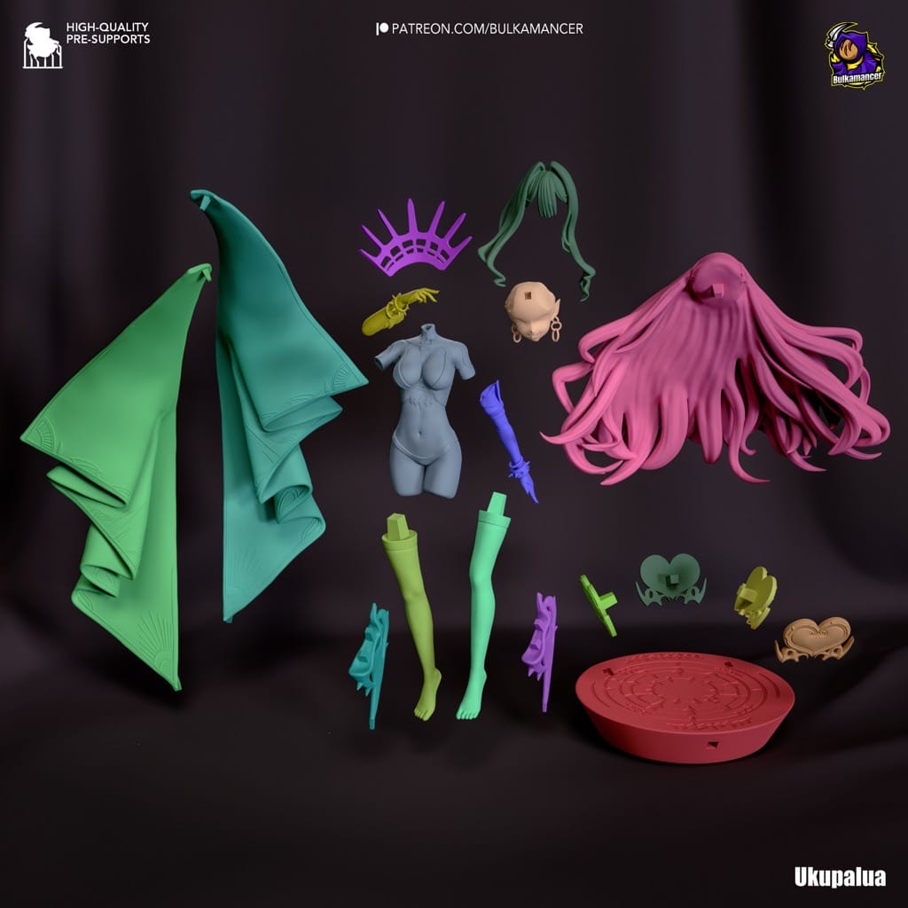 P站图纸印象馆 Bulkamancer 命运-冠位指定 芭万·希 Bulkamancer 命运-冠位指定 芭万·希