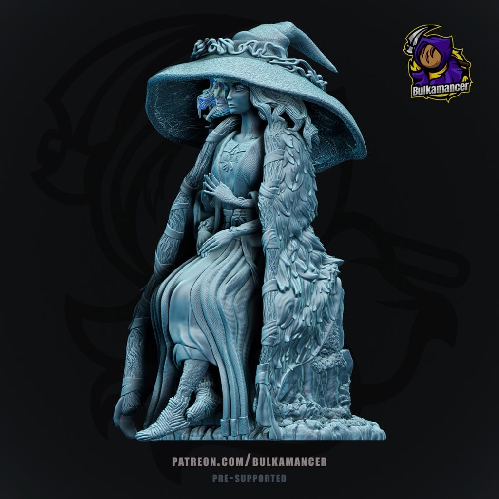 P站图纸印象馆 Bulkamancer 艾尔登法环 魔女菈妮 Bulkamancer 艾尔登法环 魔女菈妮