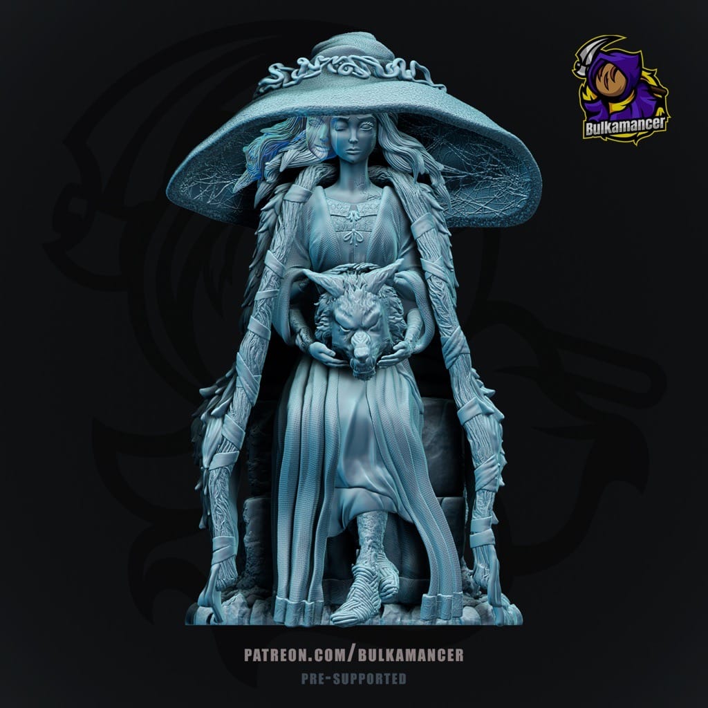 P站图纸印象馆 Bulkamancer 艾尔登法环 魔女菈妮 Bulkamancer 艾尔登法环 魔女菈妮