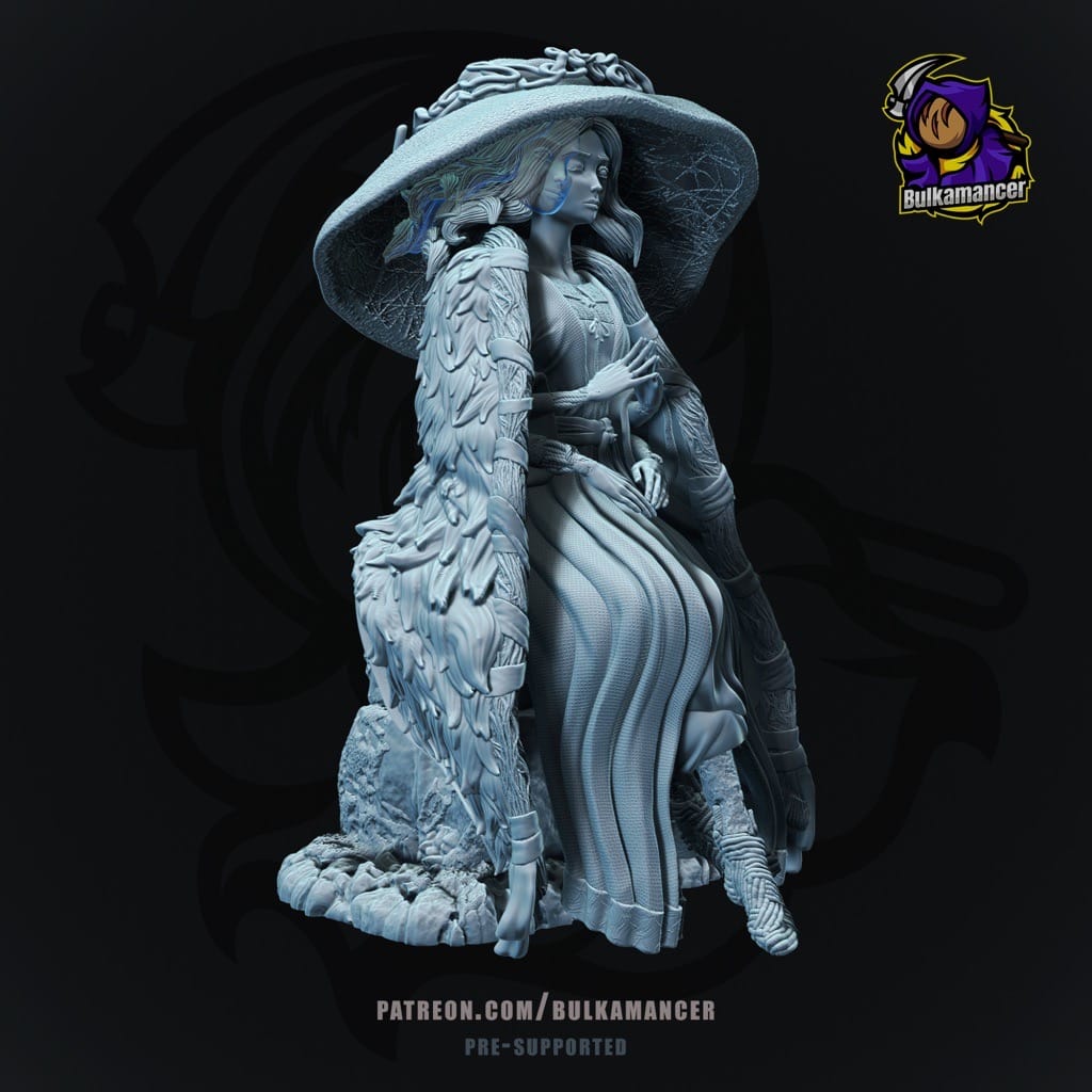 P站图纸印象馆 Bulkamancer 艾尔登法环 魔女菈妮 Bulkamancer 艾尔登法环 魔女菈妮