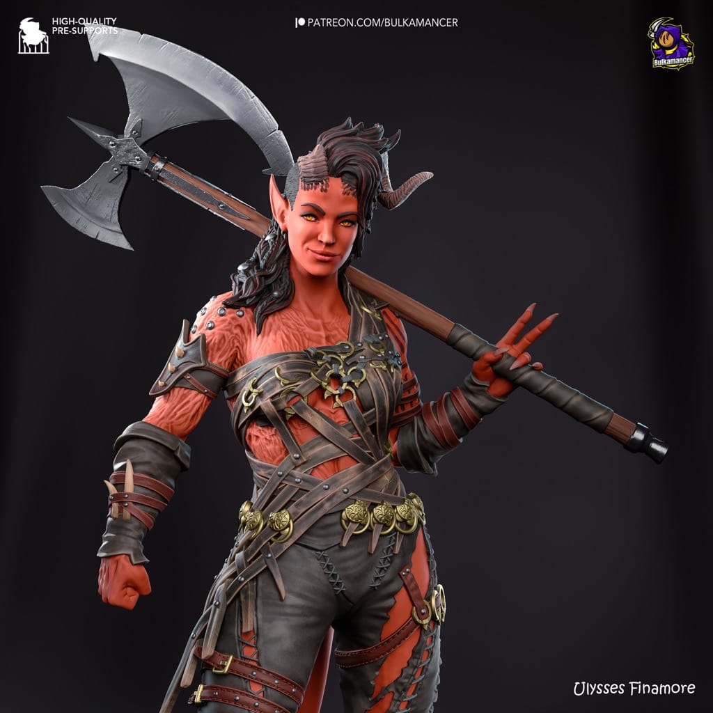 P站图纸印象馆 Bulkamancer 博德之门 卡菈克 Bulkamancer 博德之门 卡菈克