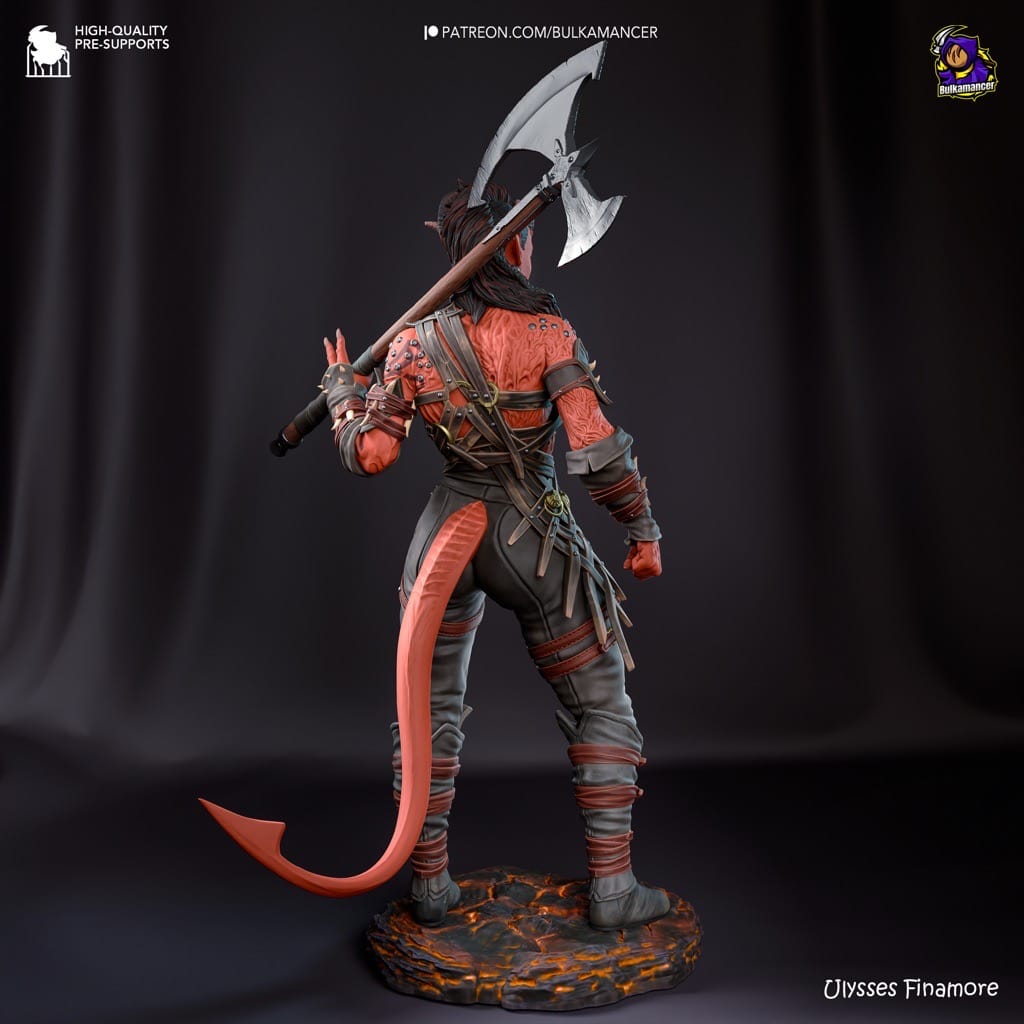 P站图纸印象馆 Bulkamancer 博德之门 卡菈克 Bulkamancer 博德之门 卡菈克