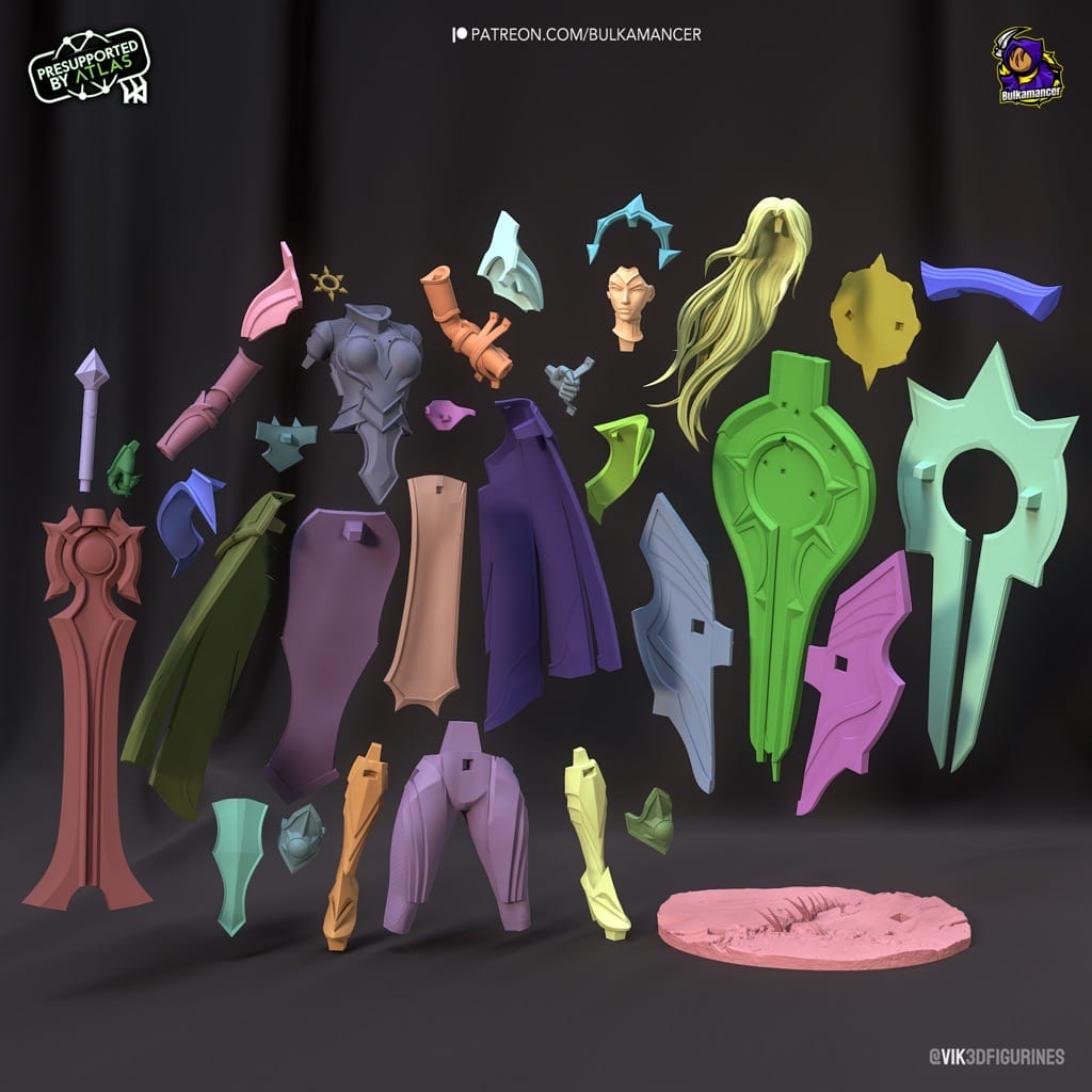 P站图纸印象馆 Bulkamancer 英雄联盟 雷欧娜 Bulkamancer 英雄联盟 雷欧娜