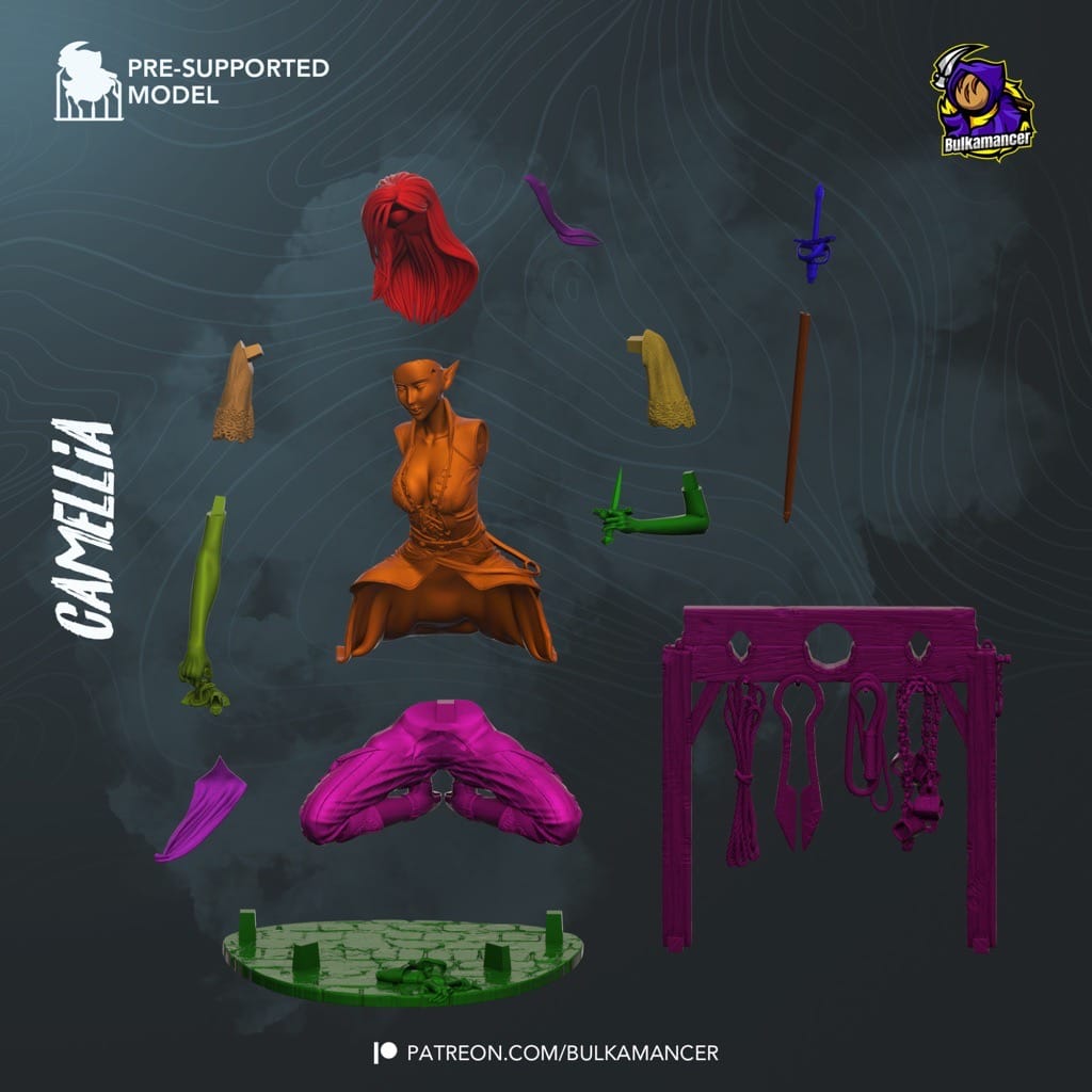 P站图纸印象馆 Bulkamancer 正义之怒 Camellia Bulkamancer 正义之怒 Camellia