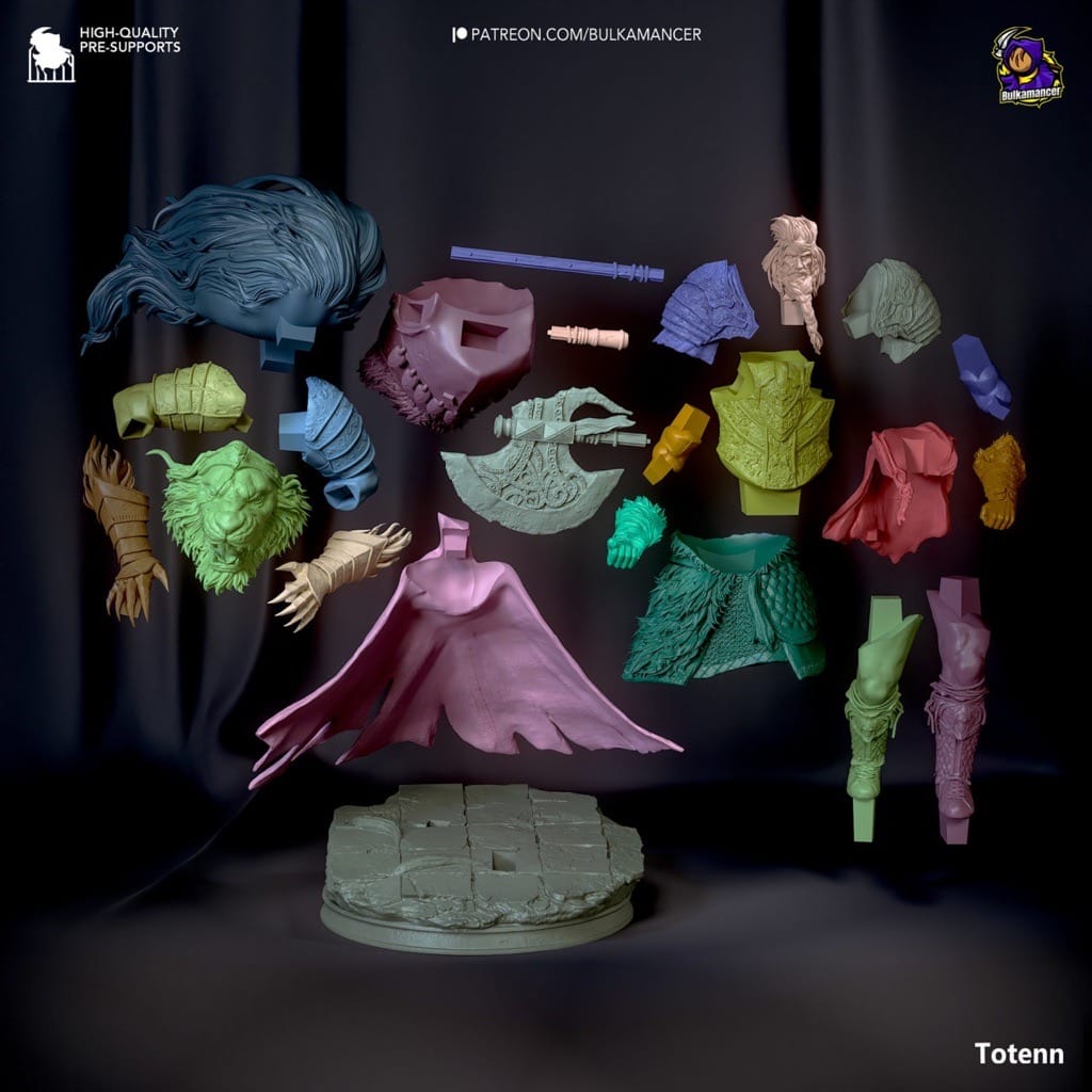 P站图纸印象馆 Bulkamancer 艾尔登法环 葛孚雷 Bulkamancer 艾尔登法环 葛孚雷