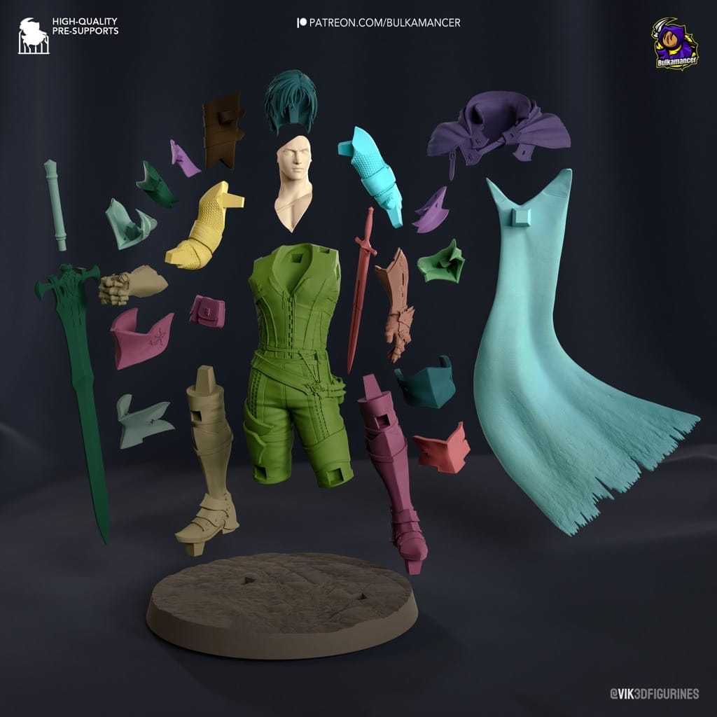 P站图纸印象馆 Bulkamancer 最终幻想 克莱夫·罗斯菲尔德 Bulkamancer 最终幻想 克莱夫·罗斯菲尔德