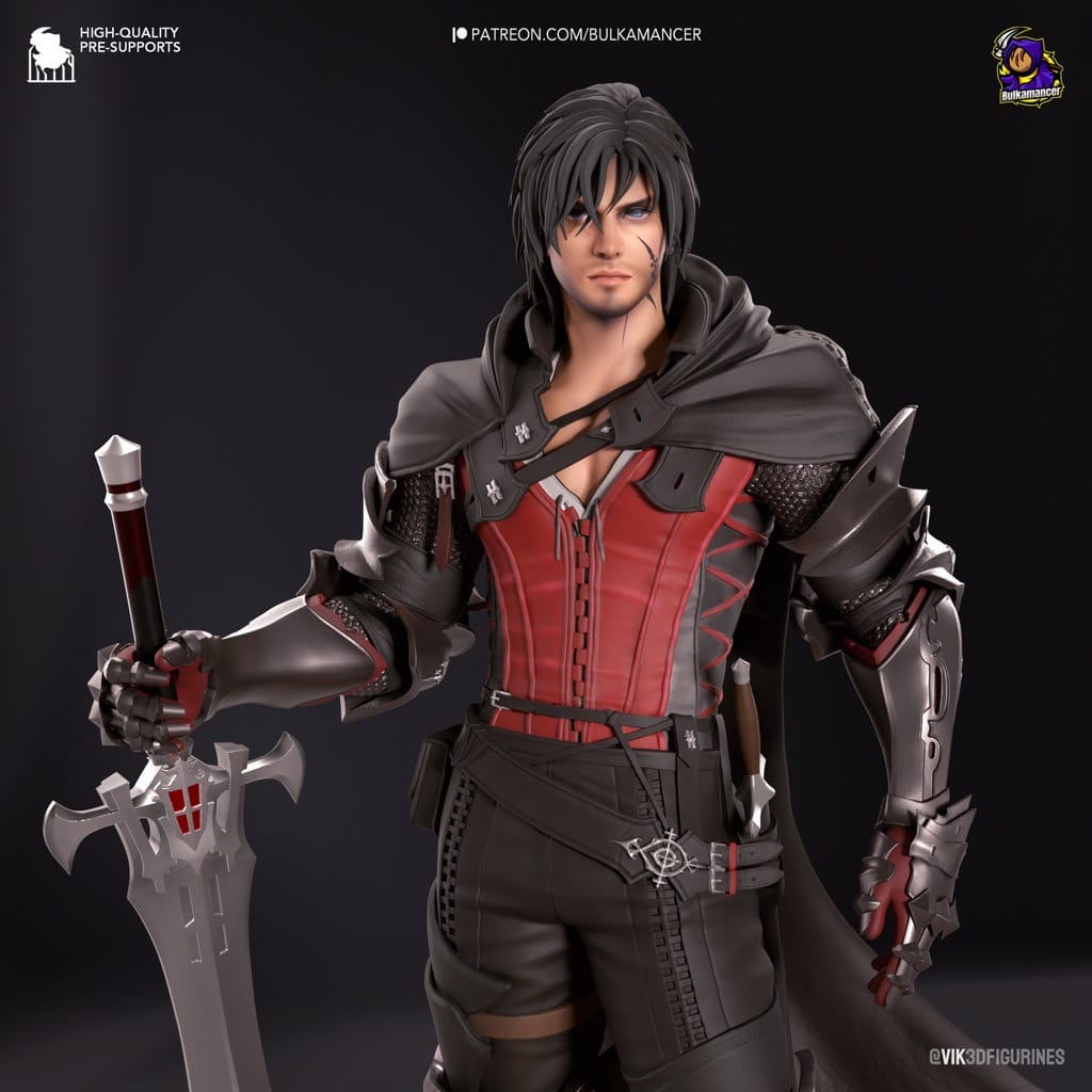 P站图纸印象馆 Bulkamancer 最终幻想 克莱夫·罗斯菲尔德 Bulkamancer 最终幻想 克莱夫·罗斯菲尔德