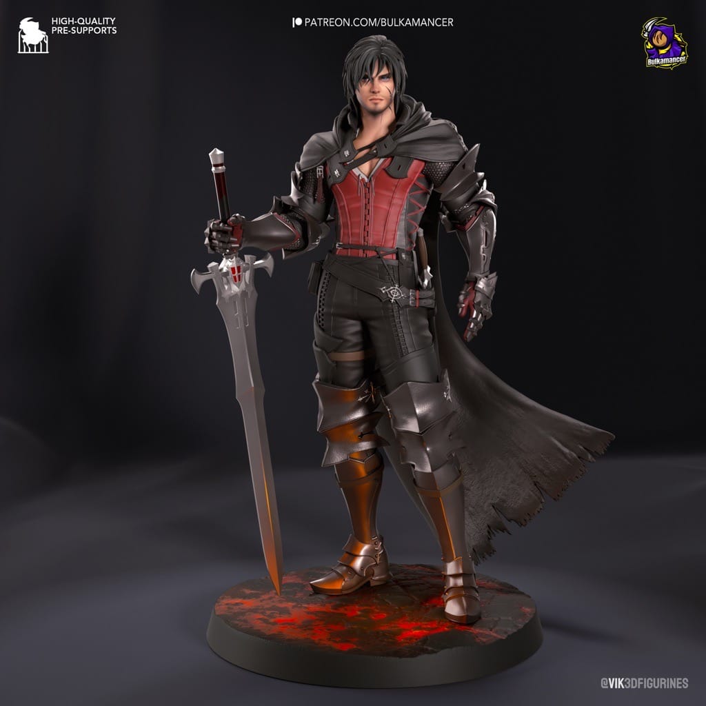 P站图纸印象馆 Bulkamancer 最终幻想 克莱夫·罗斯菲尔德 Bulkamancer 最终幻想 克莱夫·罗斯菲尔德