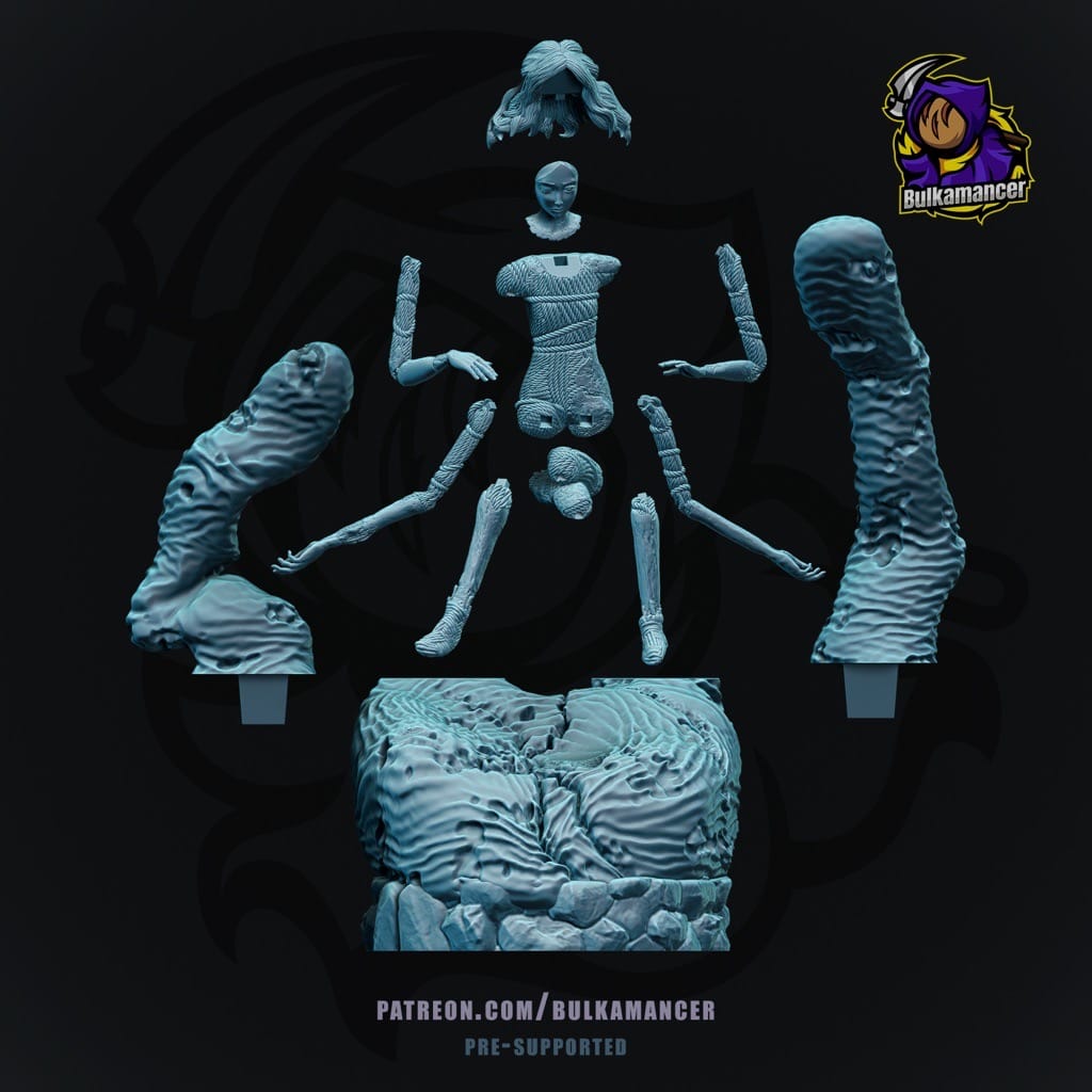 P站图纸印象馆 Bulkamancer 艾尔登法环 魔女菈妮 Bulkamancer 艾尔登法环 魔女菈妮