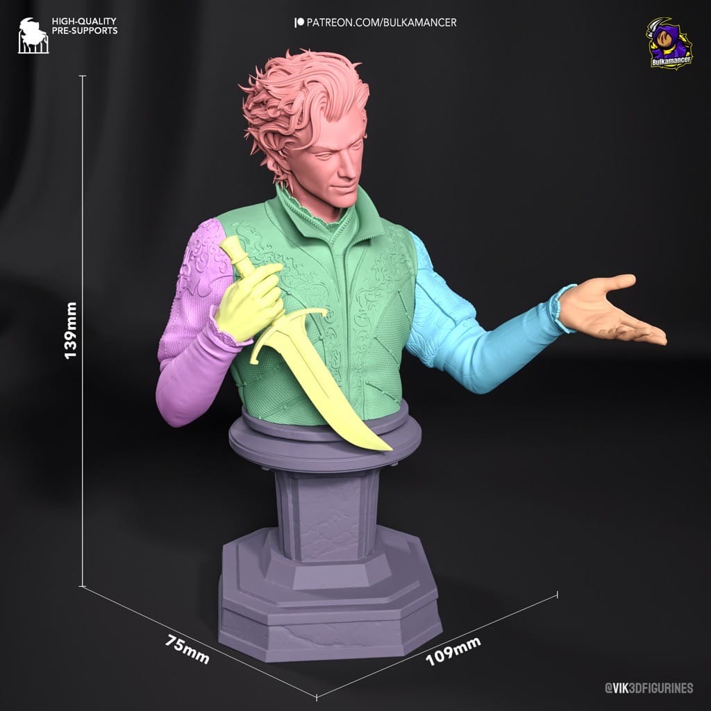 P站图纸印象馆 Bulkamancer 博德之门 阿斯代伦 Bulkamancer 博德之门 阿斯代伦