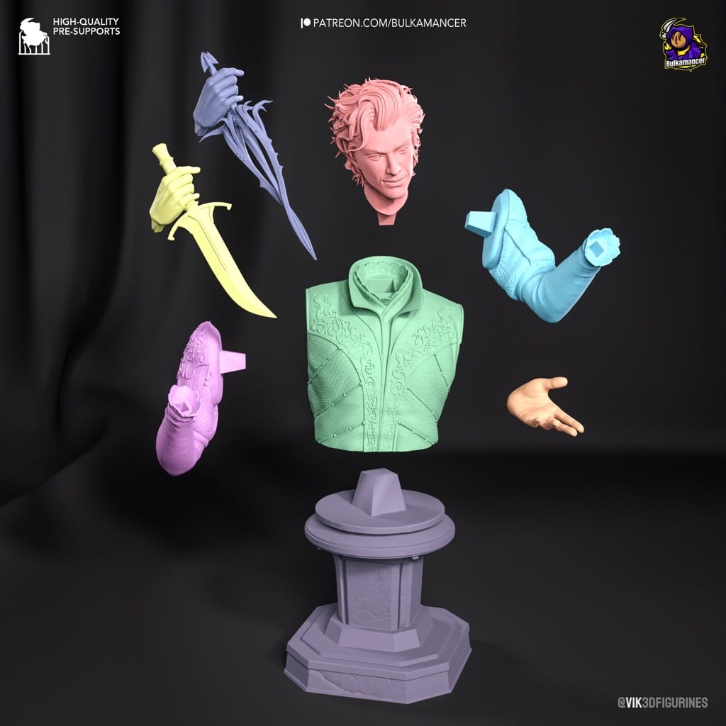 P站图纸印象馆 Bulkamancer 博德之门 阿斯代伦 Bulkamancer 博德之门 阿斯代伦