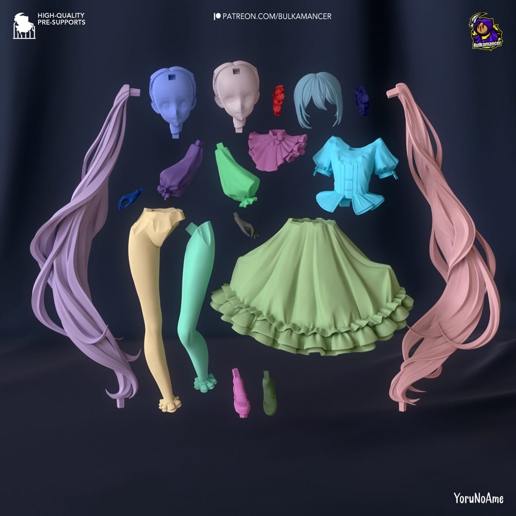 P站图纸印象馆 Bulkamancer 初音未来 Bulkamancer 初音未来