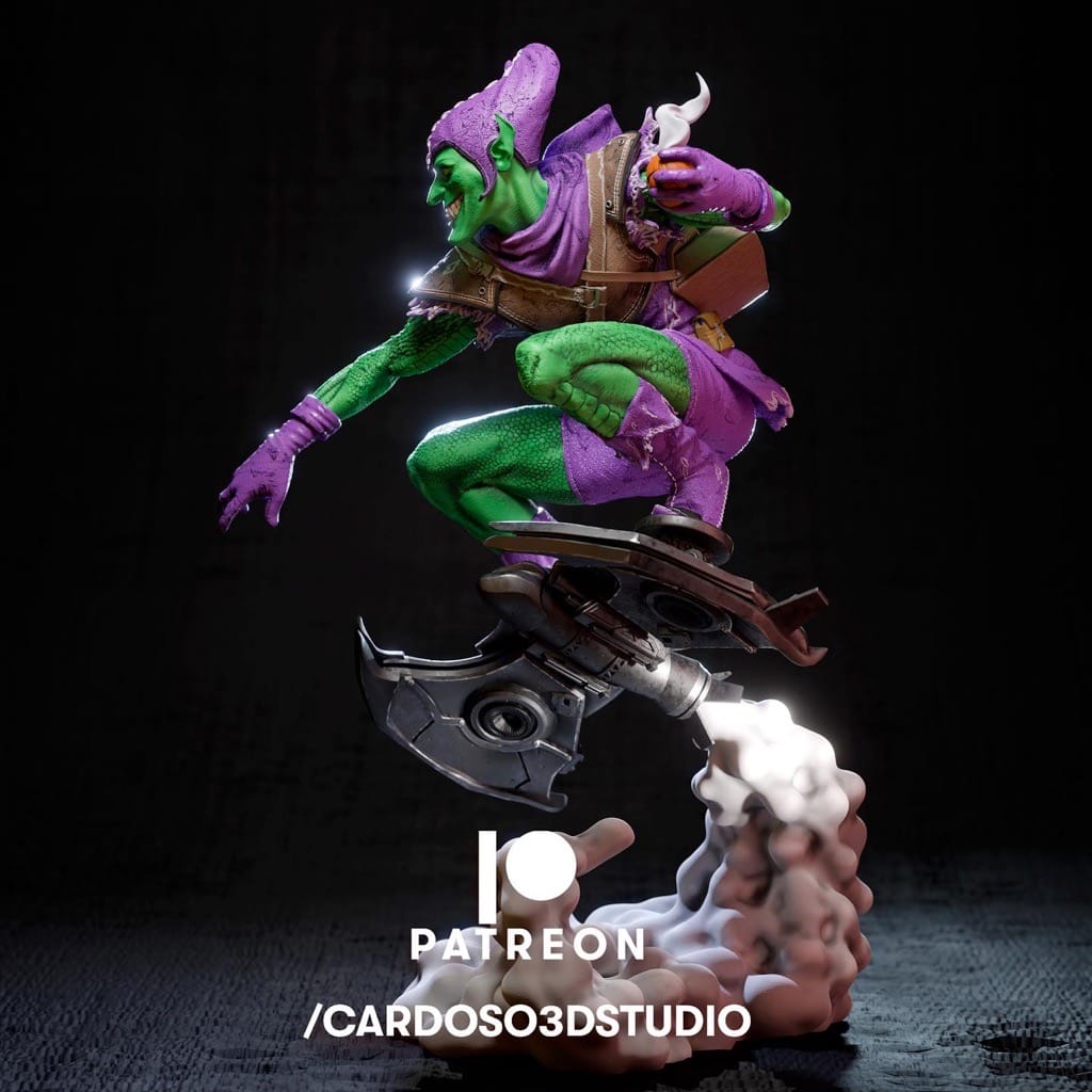 P站图纸印象馆 Cardoso 漫威 蜘蛛侠 绿魔 Cardoso 漫威 蜘蛛侠 绿魔