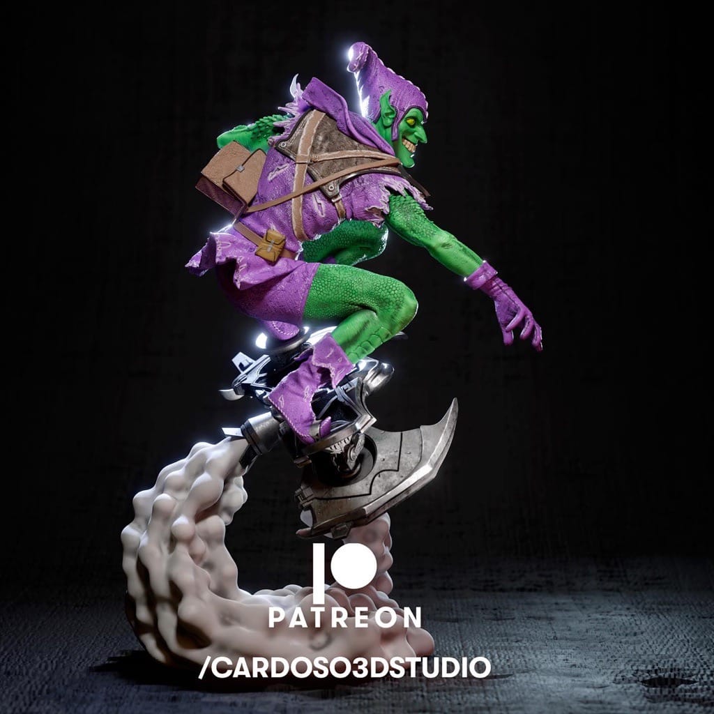 P站图纸印象馆 Cardoso 漫威 蜘蛛侠 绿魔 Cardoso 漫威 蜘蛛侠 绿魔