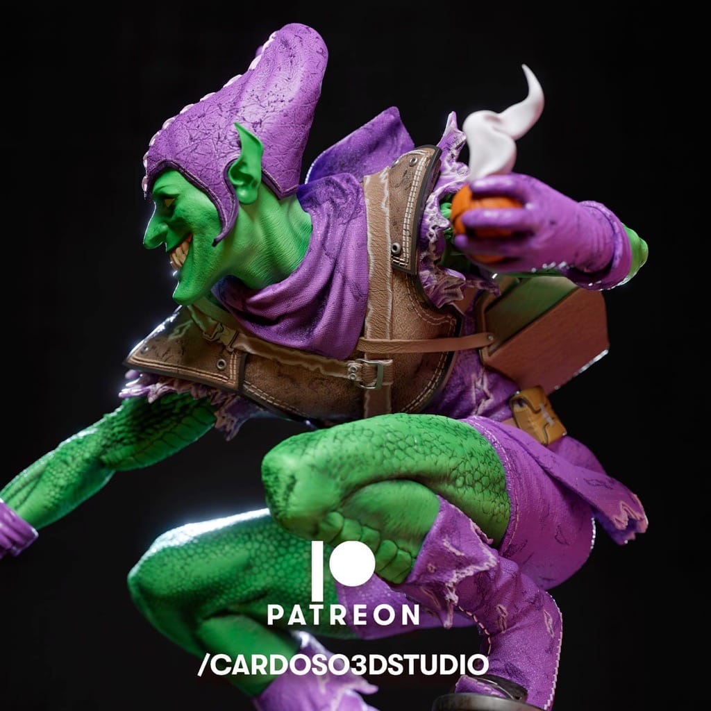 P站图纸印象馆 Cardoso 漫威 蜘蛛侠 绿魔 Cardoso 漫威 蜘蛛侠 绿魔