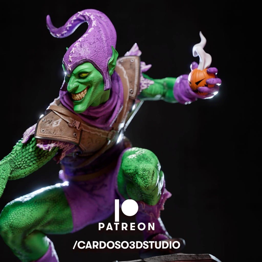 P站图纸印象馆 Cardoso 漫威 蜘蛛侠 绿魔 Cardoso 漫威 蜘蛛侠 绿魔