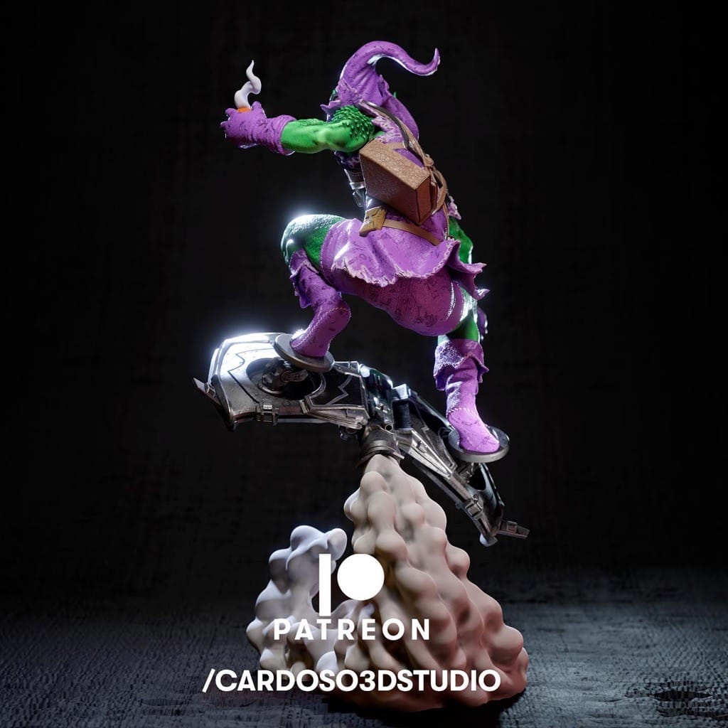 P站图纸印象馆 Cardoso 漫威 蜘蛛侠 绿魔 Cardoso 漫威 蜘蛛侠 绿魔