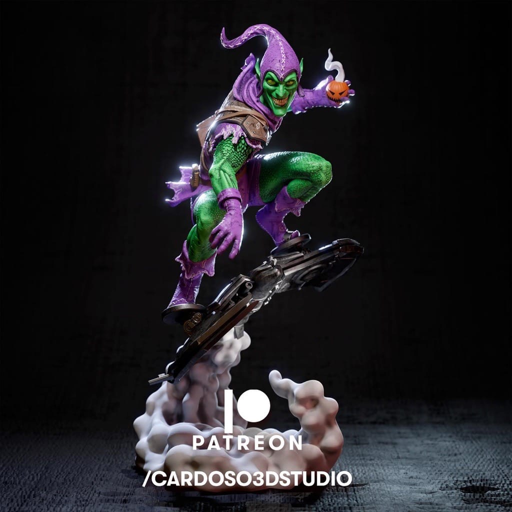 P站图纸印象馆 Cardoso 漫威 蜘蛛侠 绿魔 Cardoso 漫威 蜘蛛侠 绿魔